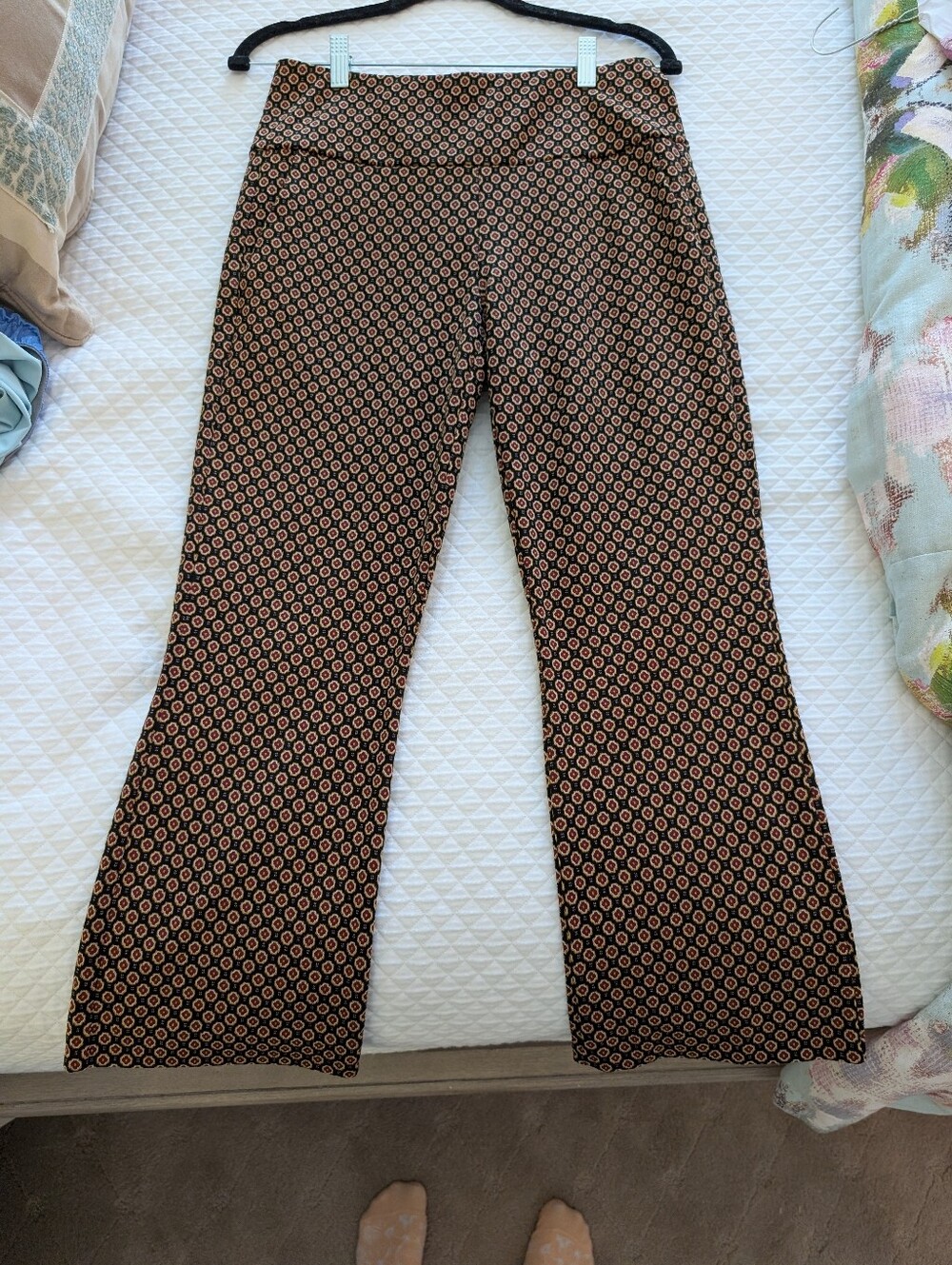 Cabi Brown/Red Dandy Pants